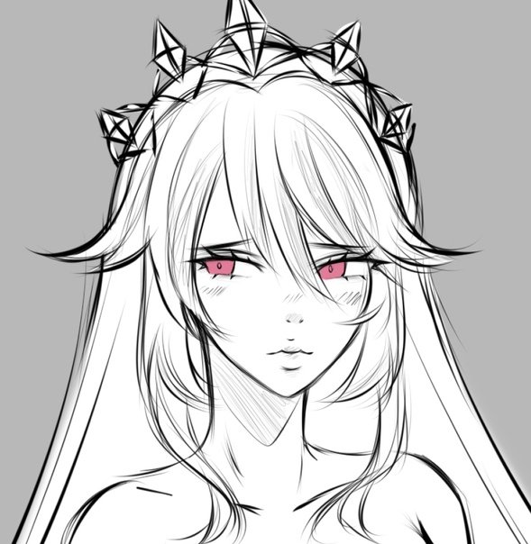 Розария раскраска Геншин