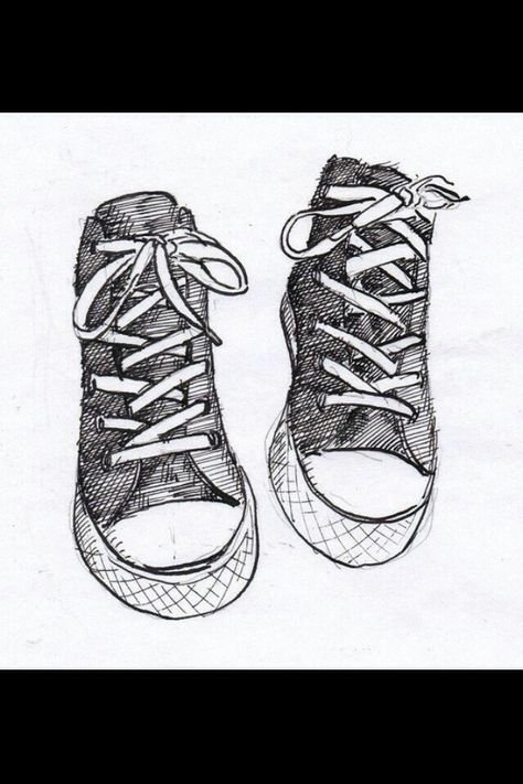 Кроссовки рисунок