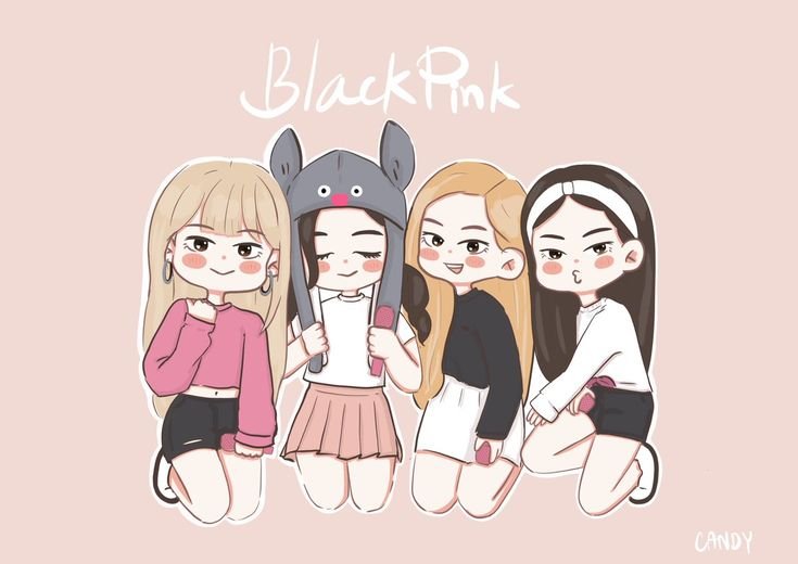 Black Pink Чиби