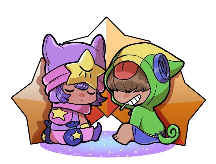 Brawl Stars Леон и Сэнди любовь