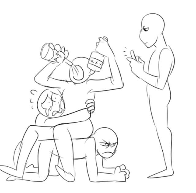 Позы для рисования