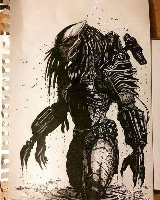 Predator эскиз