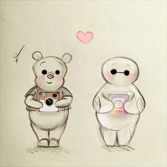 Идеи для рисунков милые