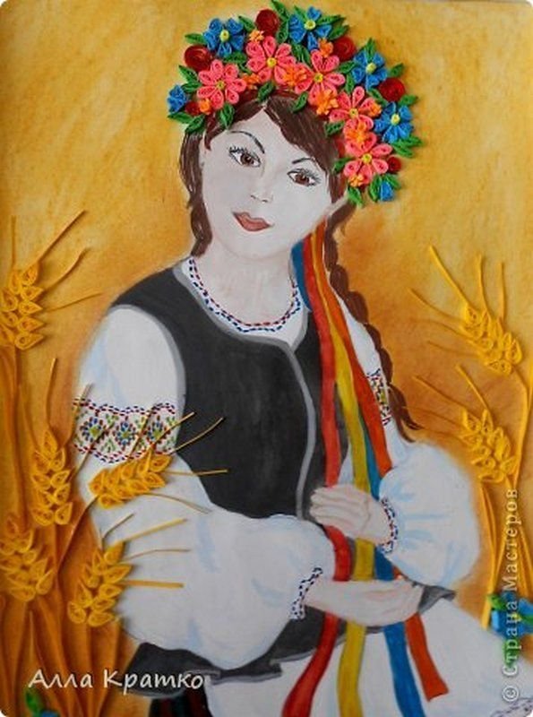 Казачка портрет