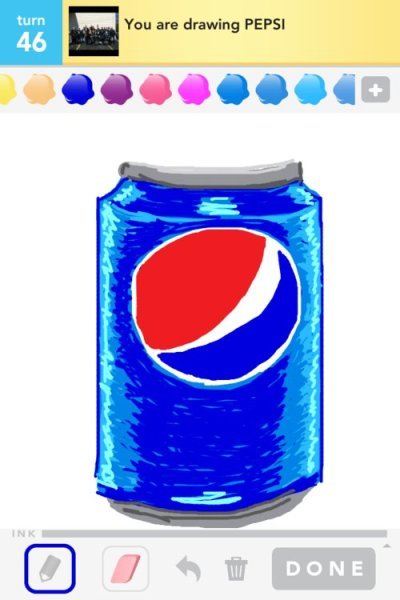 Pepsi рисунок