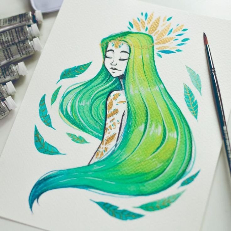 Рисунки фломастерами