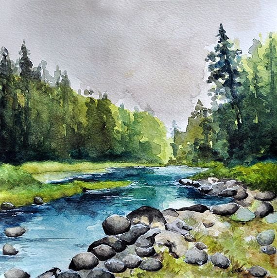 Река гуашью