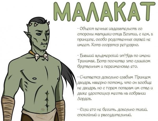 Принц даэдра Малакат