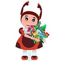 Божья коровка Мила из Лунтика