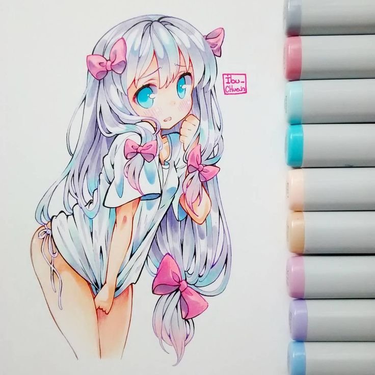 Рисунки аниме