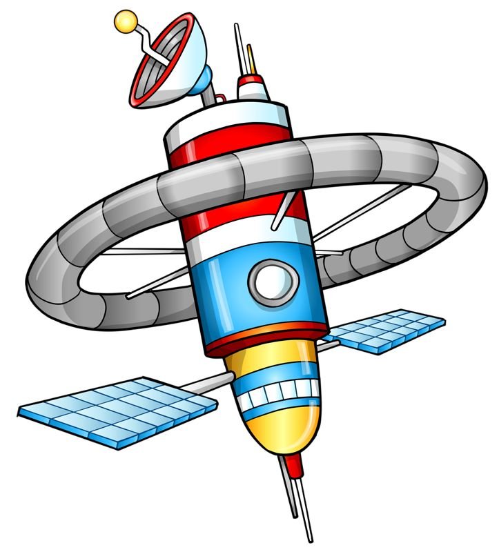 Спутник рисунок