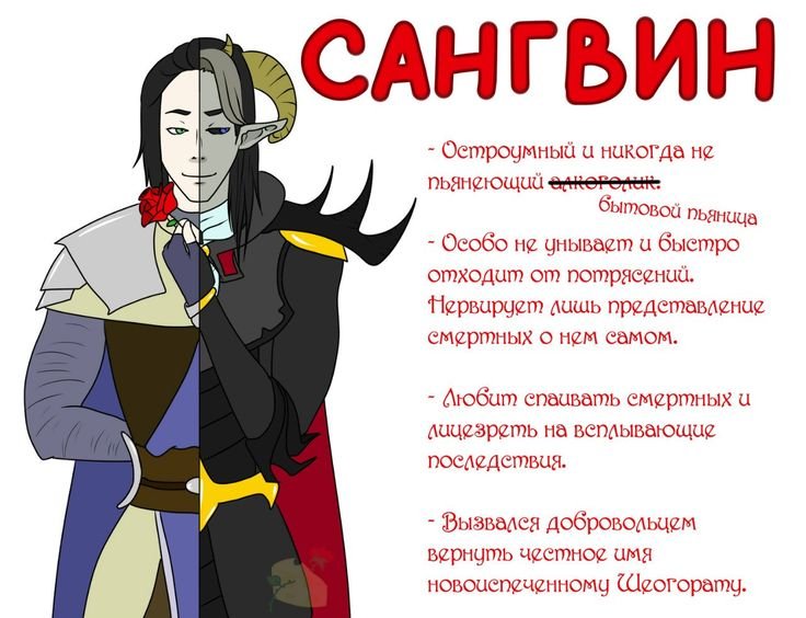 Принцы даэдра Сангвин