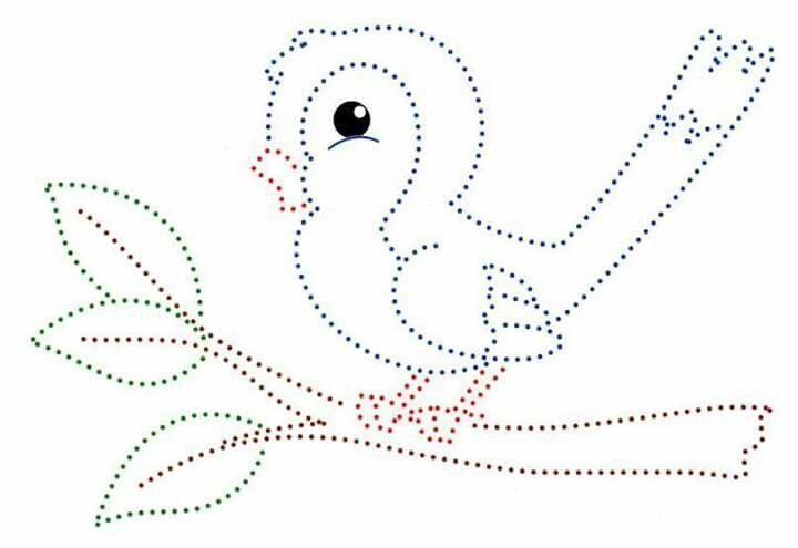 Рисование по контуру для детей