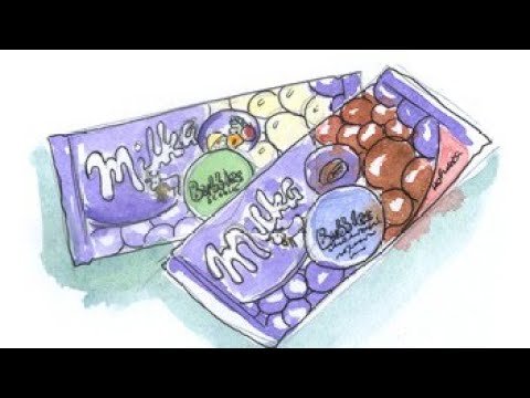 Шоколадка для срисовки
