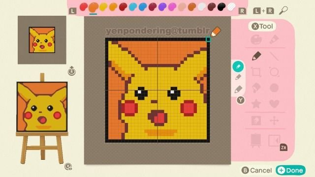Весёлая картина animal Crossing