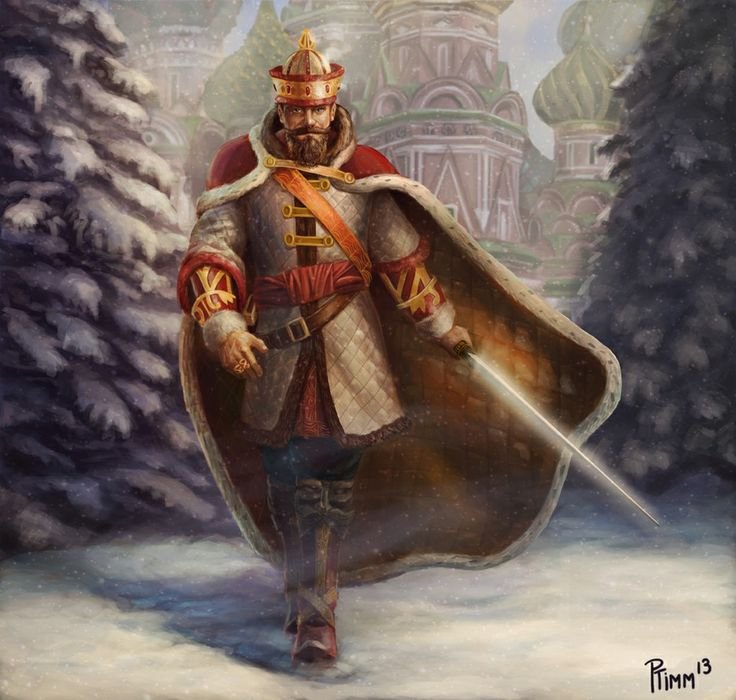 Князь Владимир воин