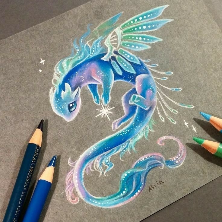 Alvia Alcedo рисунки