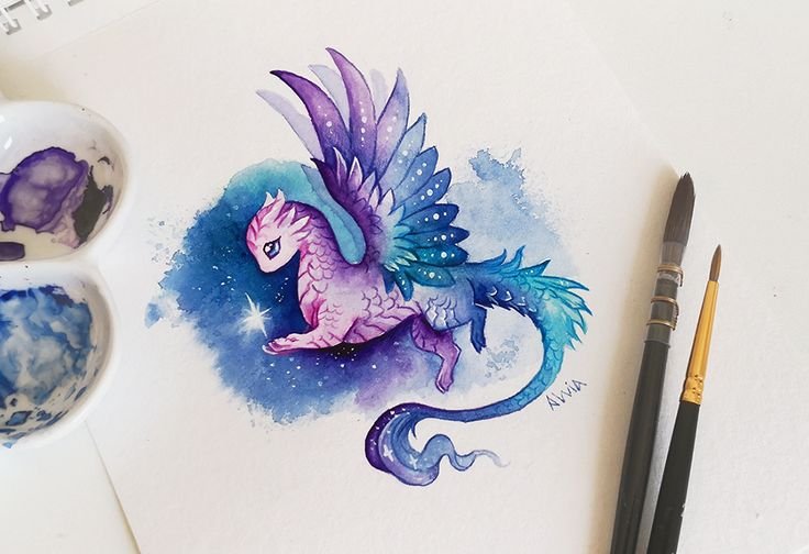 Alvia Alcedo космические драконы