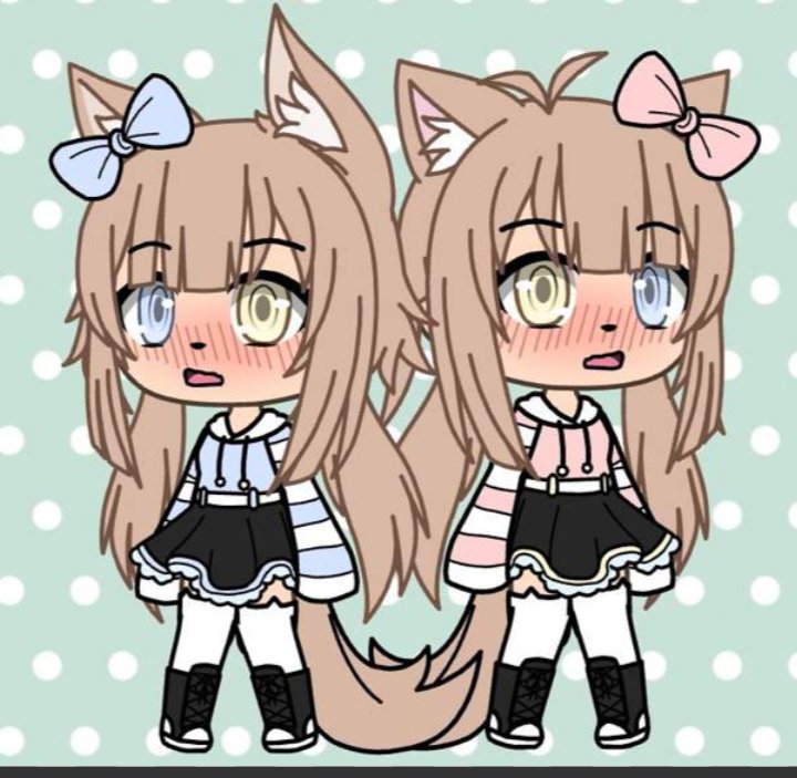 Gacha Life персонажи двойняшки
