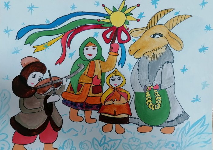 Колядки в детском саду