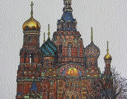 Разукрасить спас на крови