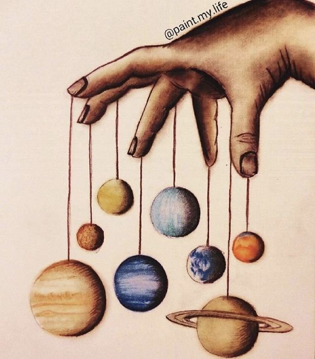 Солнечная система рисунок