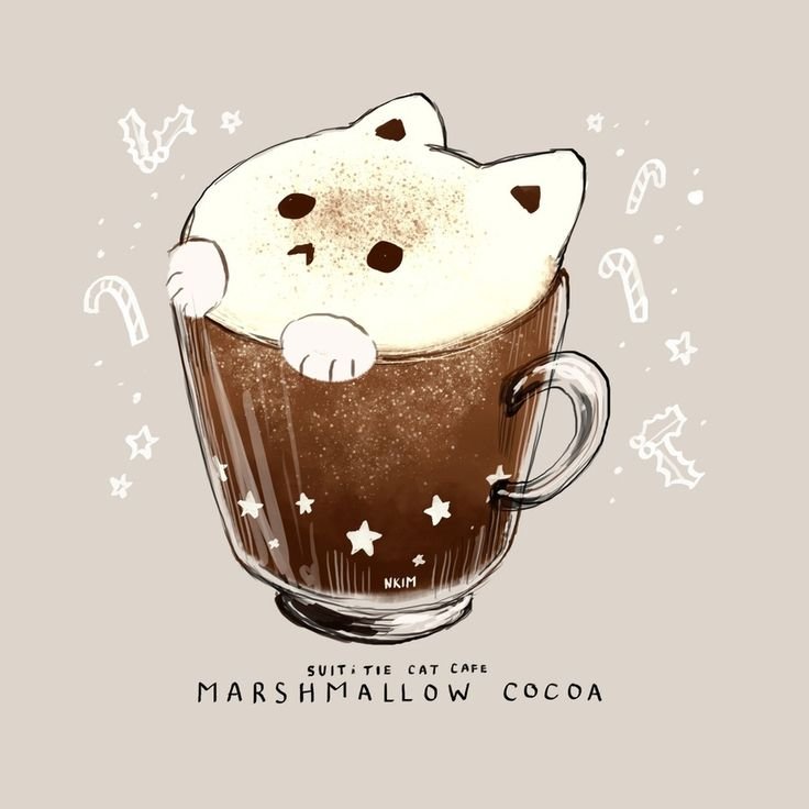 Кофе милое мультяшное