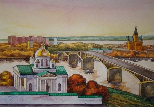 Пейзажи родного края Нижний Новгород