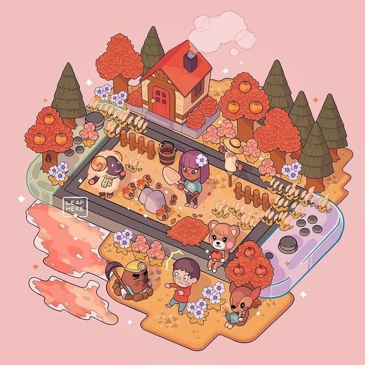 Игра animal Crossing New Horizons