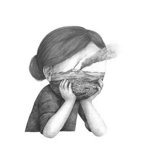 Грустные рисунки
