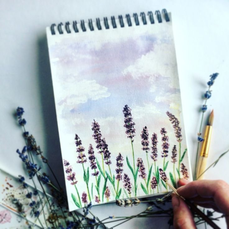Рисунки для скетчбука акварелью