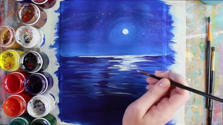 Картины из гуаши