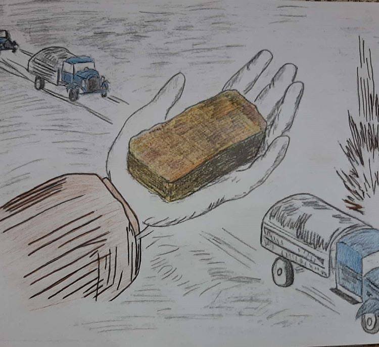 Блокада Ленинграда рисунки детей 3 класс