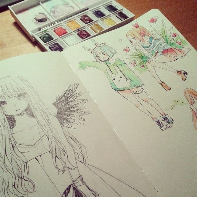 Doodle anime