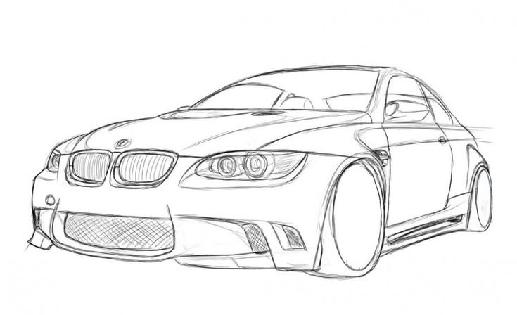BMW e60 m5 контур