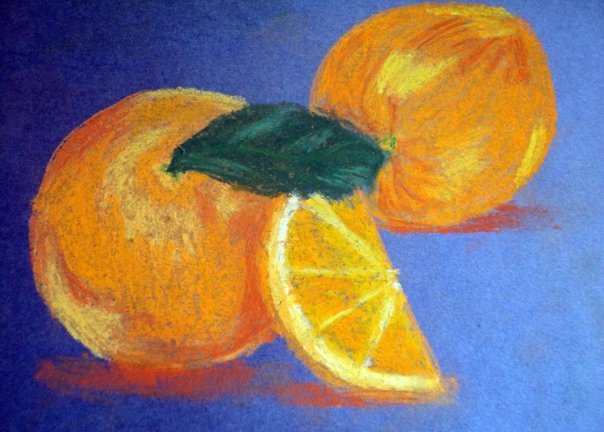 Рисование пастелью для детей