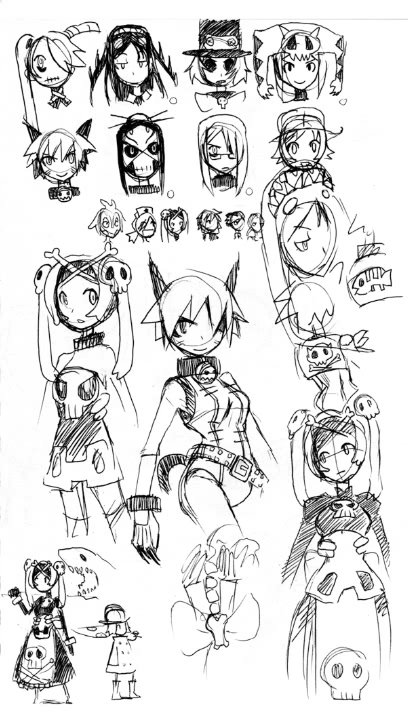 Skullgirls стиль рисовки