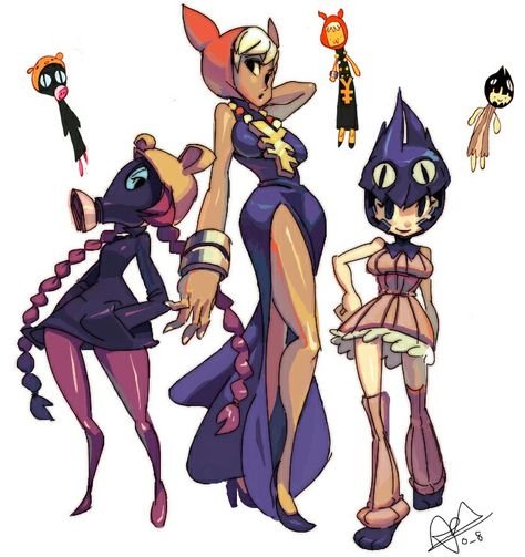 Skullgirls Eliza