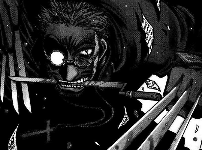 Alexander Anderson Hellsing Manga