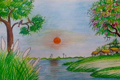 Природа рисунок