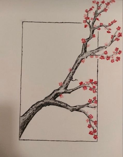Рисование дерева Сакуры