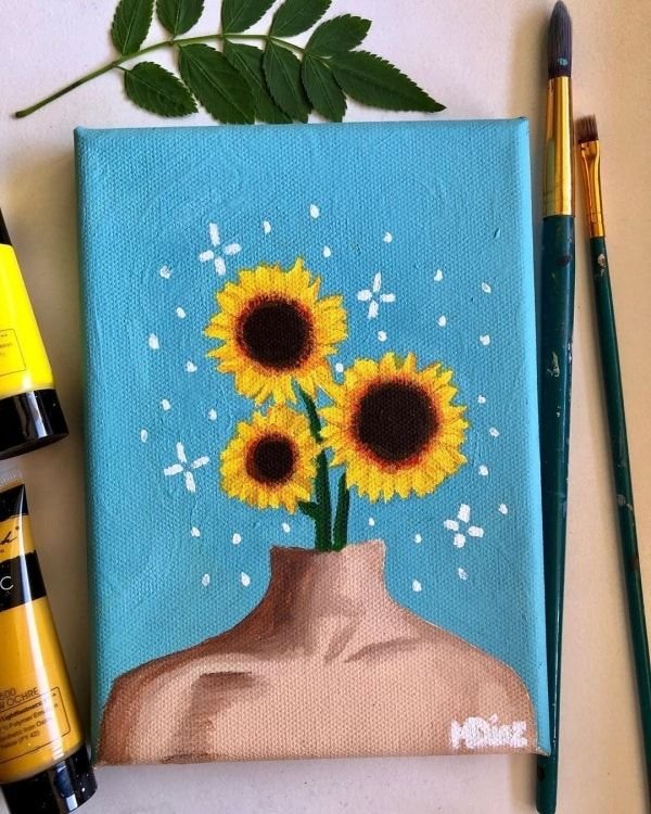 Рисунки акрилом