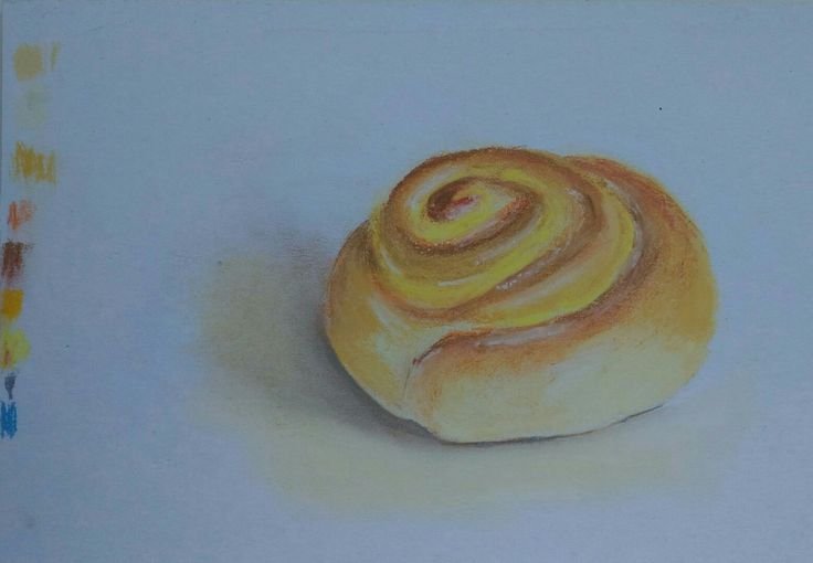 Булочка рисунок