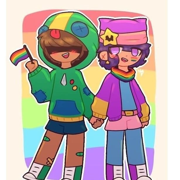 Brawl Stars Леон и Сэнди