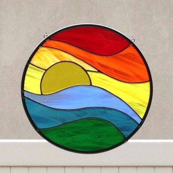 Pinterest Suncatcher витраж