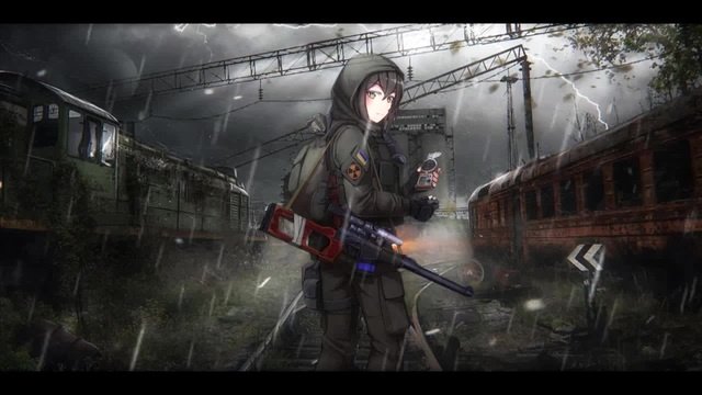 Аниме арты по сталкеру