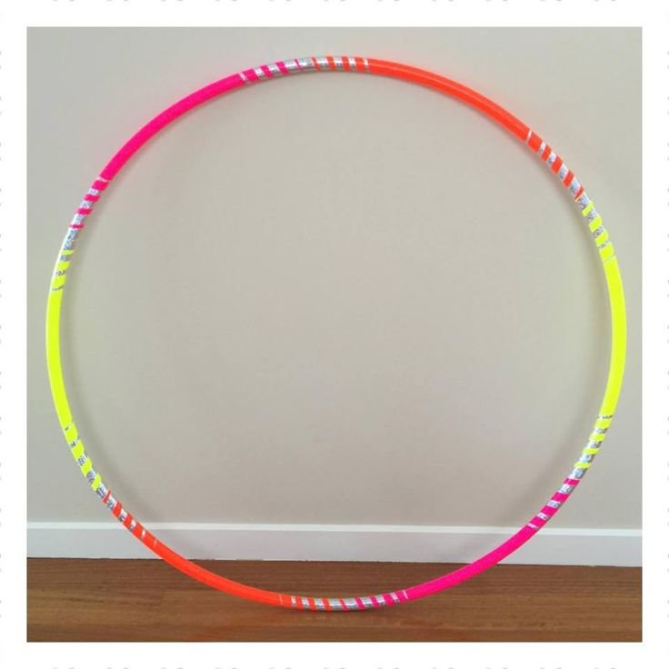 Обмотка обруча для художественной гимнастики