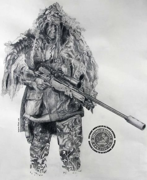 Леший снайпер СВД