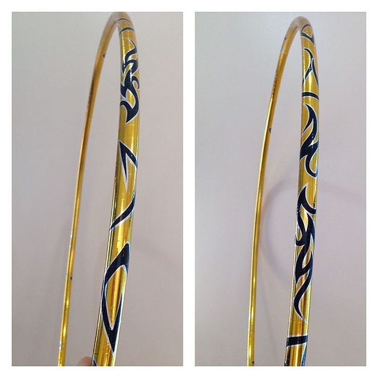 Обмотка обруча для художественной гимнастики