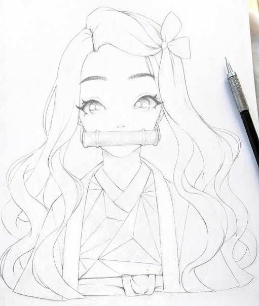 Nezuko Kamado draw